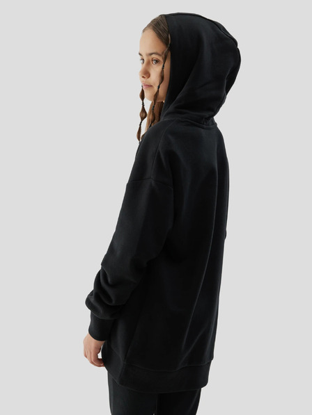 4F Суитшърт за момичета 4F с качулка