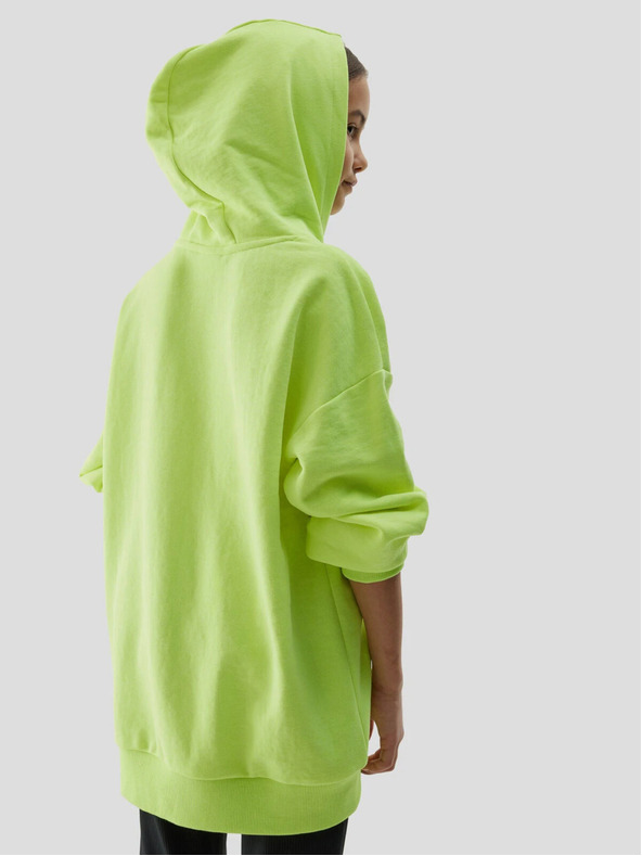 4F Суитшърт за момичета 4F с качулка