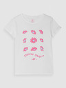 4F Тениска от органичен памук за момичета 4F
