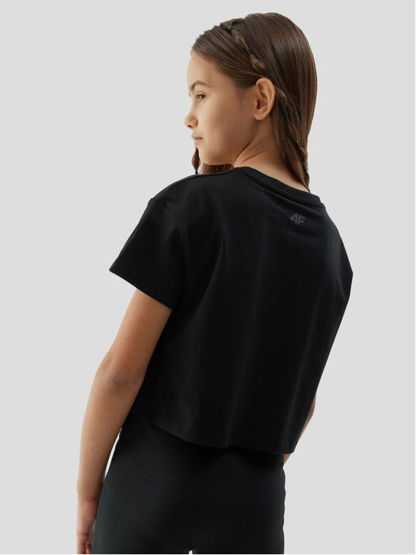 4F Горнище от органичен памук за момичета 4F