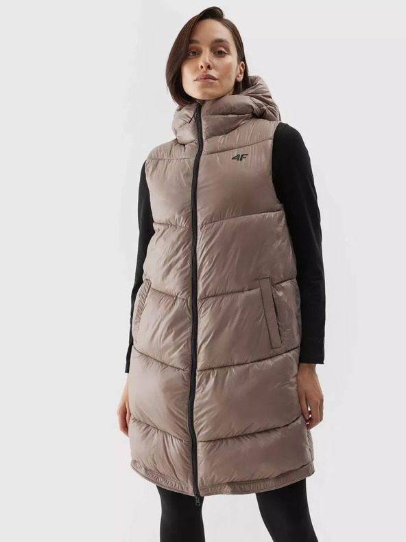 4F Дамска удължена жилетка 4F