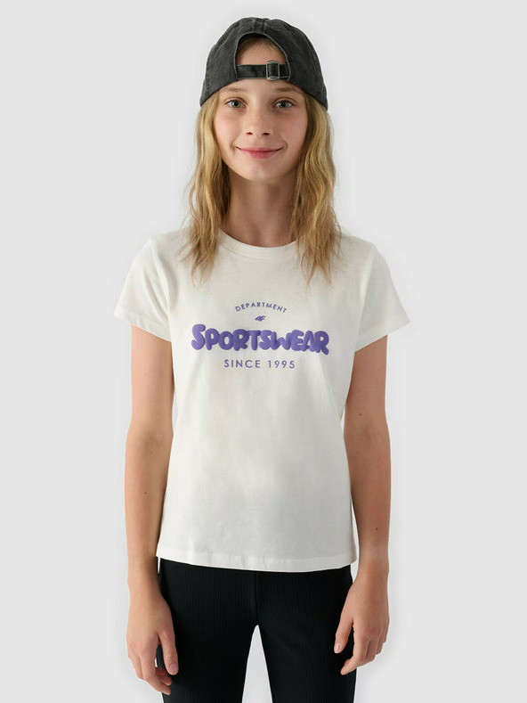 4F Тениска за момичета 4F