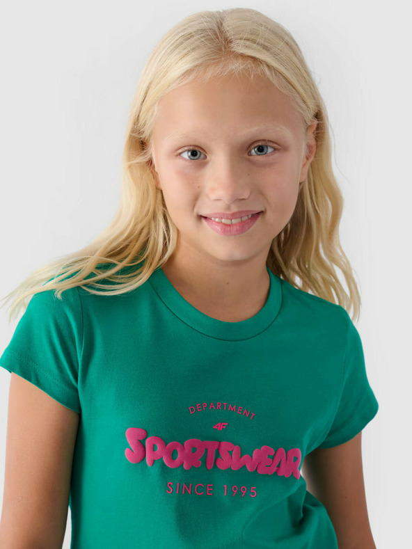 4F Тениска за момичета 4F