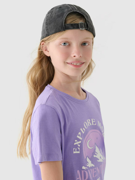 4F Тениска за момичета 4F