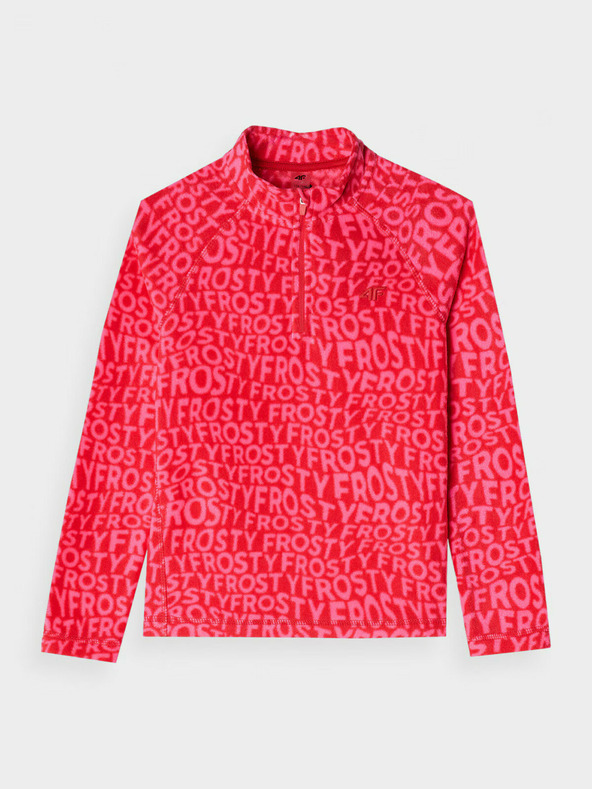 4F Момичешко поларено термо горнище 4F