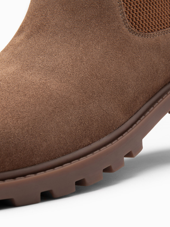 Ombre Clothing Мъжки велурени обувки с висок ток Омбре Облекло