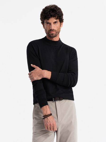 Ombre Clothing Мъжки трикотажен полурокля с вискоза Омбре облекло