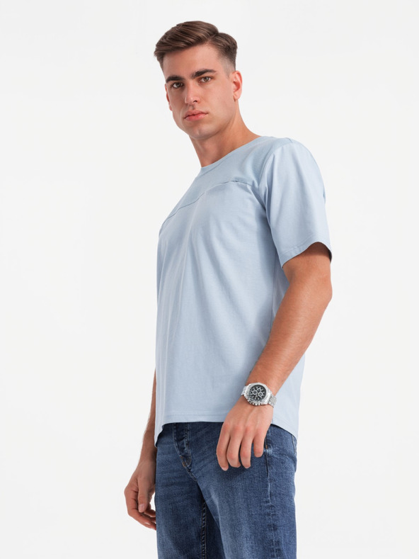 Ombre Clothing Мъжка памучна тениска Ombre Облекло