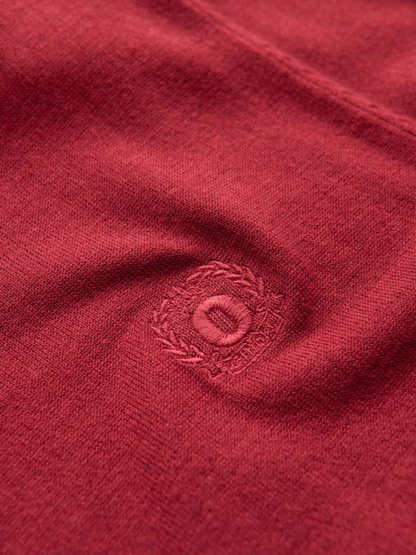 Ombre Clothing Елегантен мъжки пуловер BASIC с V-образно деколте Омбре Облекло