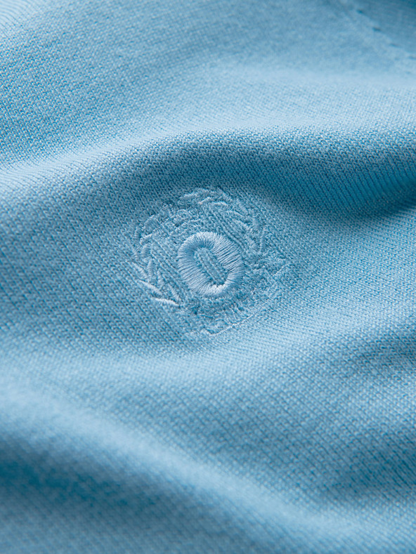 Ombre Clothing Елегантен мъжки пуловер BASIC с V-образно деколте Омбре Облекло