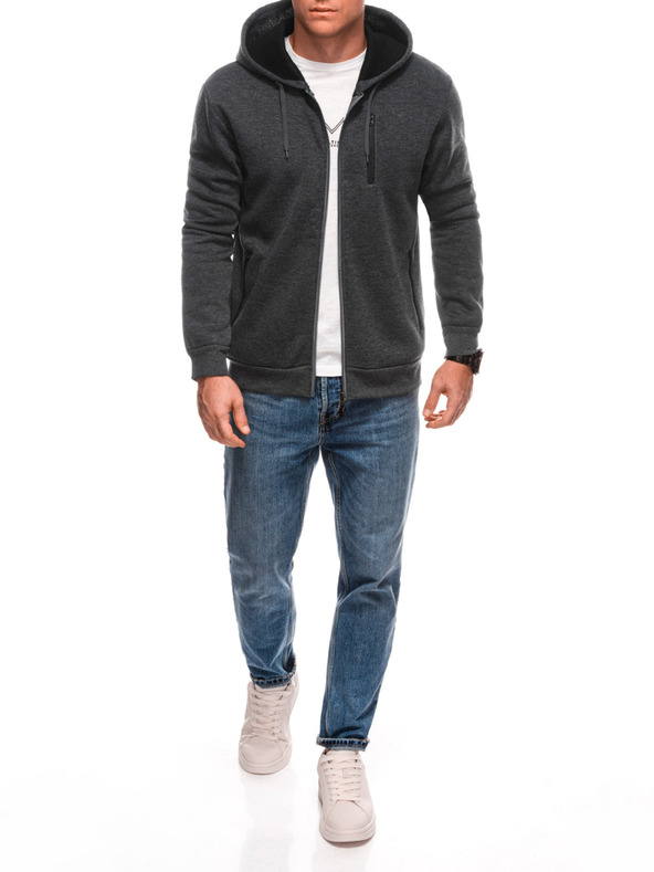 Edoti Мъжки суитшърт с качулка B1704 Edoti