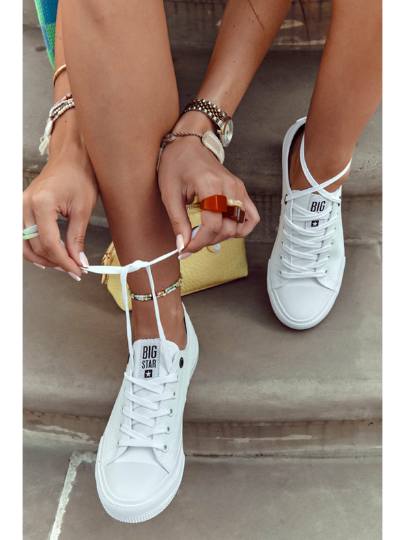 BIG STAR SHOES Дамски маратонки Big Star Classic - бели