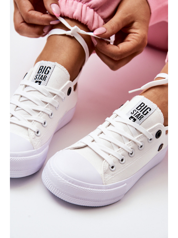 BIG STAR SHOES Дамски маратонки Big Star Classic - бели