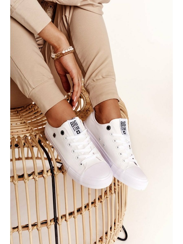 BIG STAR SHOES Дамски маратонки Big Star Classic - бели