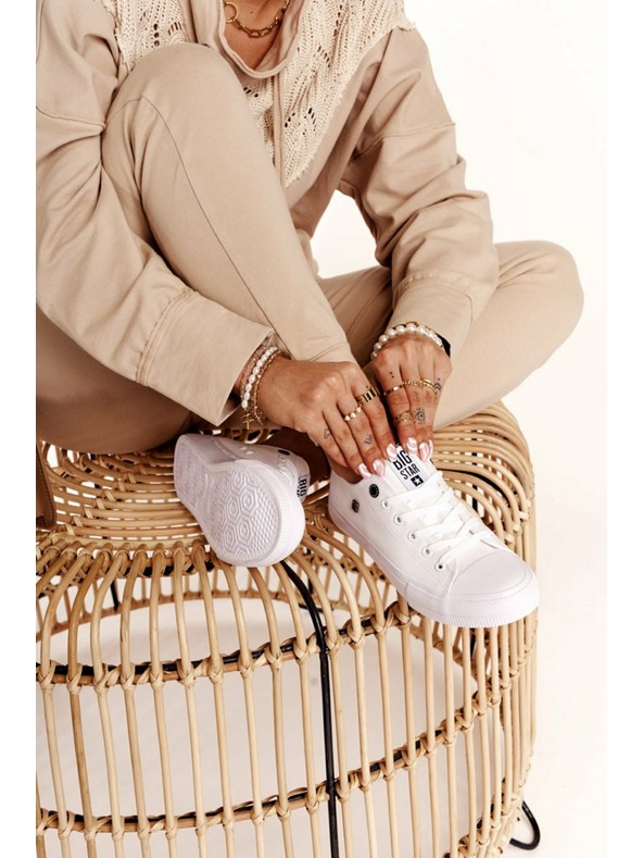 BIG STAR SHOES Дамски маратонки Big Star Classic - бели