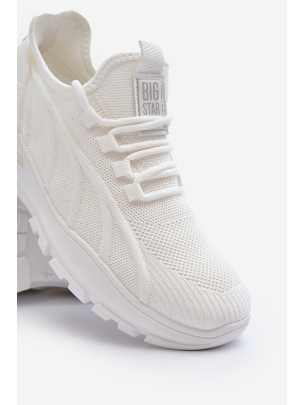 BIG STAR SHOES Мъжки маратонки HI-POLY SYSTEM Big Star White