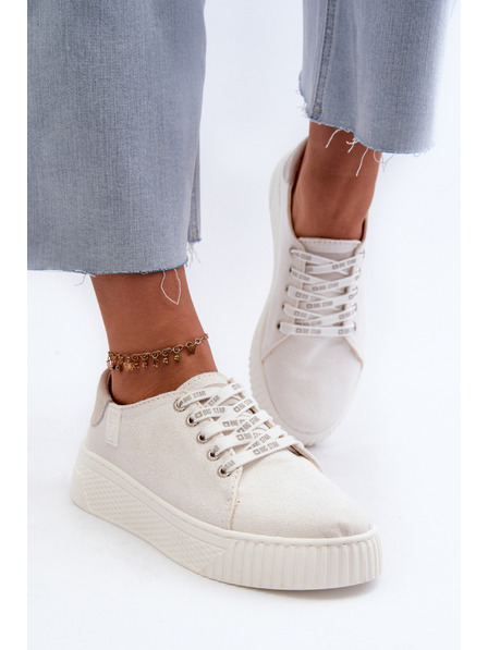 BIG STAR SHOES Дамски маратонки MEMORY FOAM SYSTEM BIG STAR White