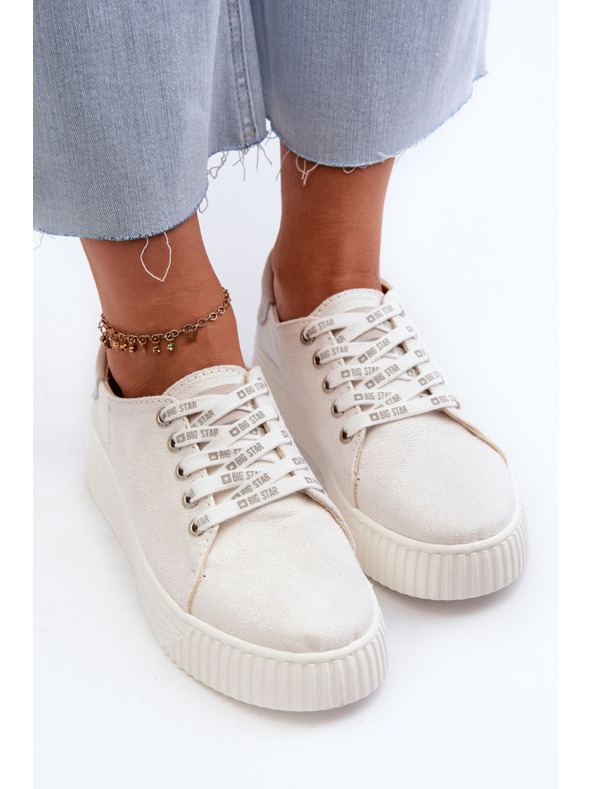 BIG STAR SHOES Дамски маратонки MEMORY FOAM SYSTEM BIG STAR White