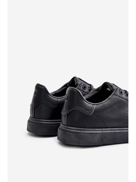 BIG STAR SHOES Маратонки Мъжки маратонки от еко кожа Big Star OO174117 Черно