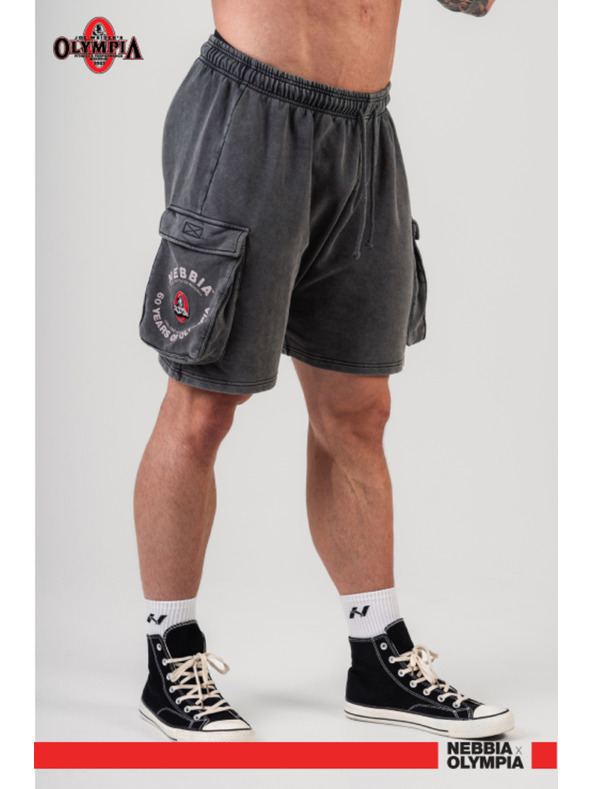 Nebbia Изпрани свободни къси панталони LEGACY 787 M, червени