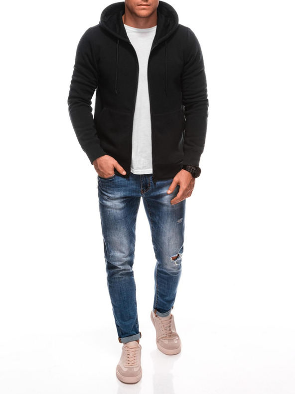 Edoti Мъжки суитчър BASIC с цип и качулка Edoti