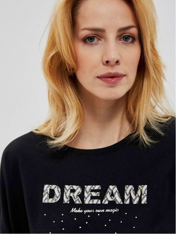 Moodo Черна дамска дълга рокля Moodo