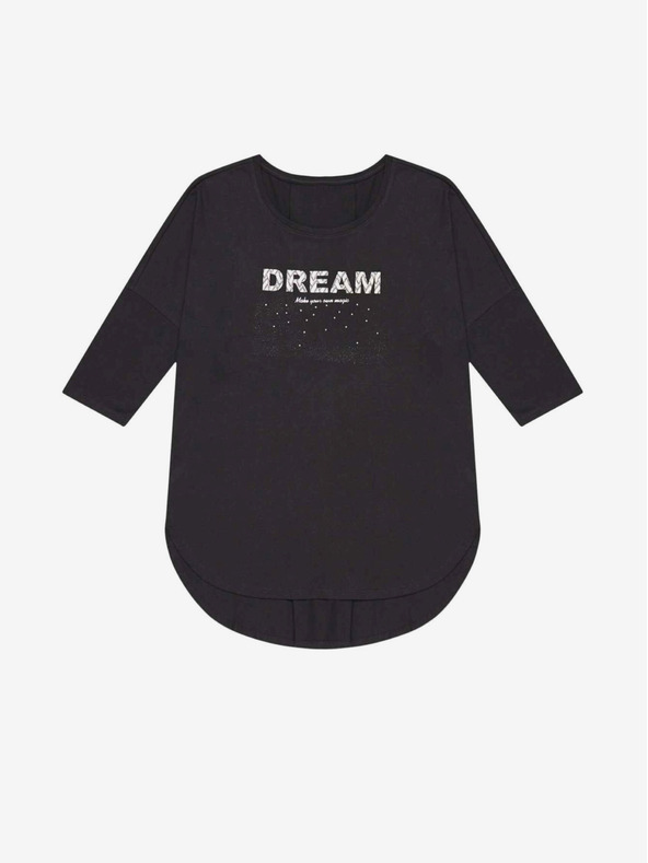 Moodo Черна дамска дълга рокля Moodo