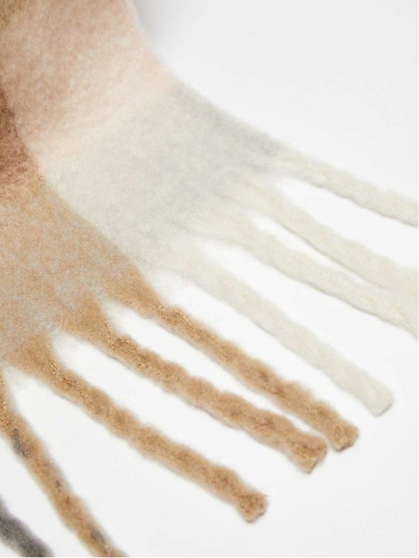 Moodo Топъл шал с деликатна шарка