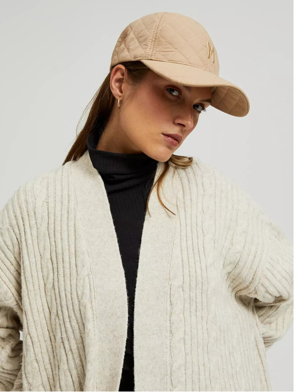 Moodo Кафява дамска шапка Moodo