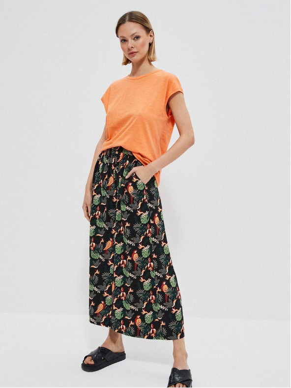 Moodo Оранжева дамска тениска Moodo