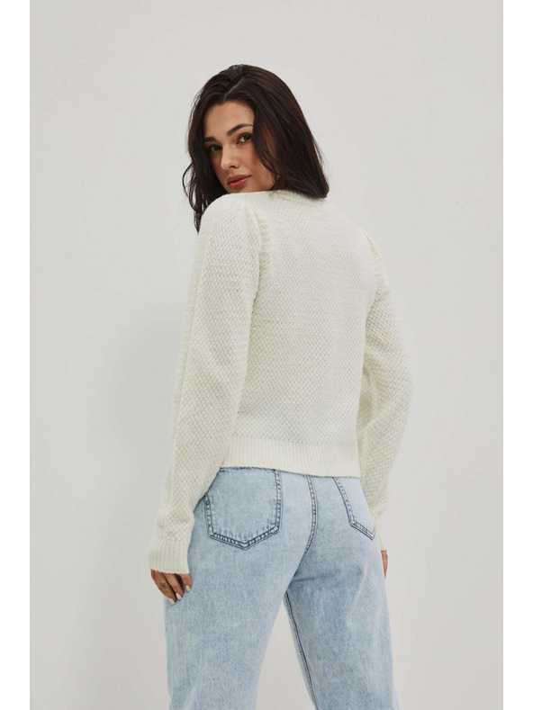 Moodo Бяла дамска жилетка Moodo