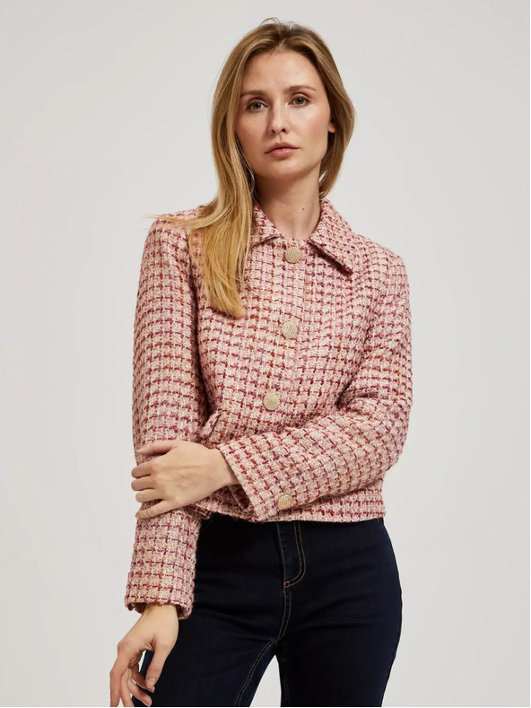 Moodo Розово дамско яке Moodo