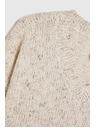 Moodo Бежов дамски пуловер Moodo