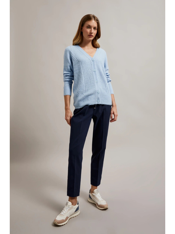 Moodo Светлосиня дамска жилетка Moodo