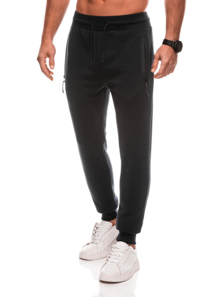 Edoti Черен мъжки пуловер Edoti