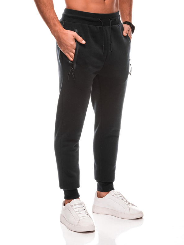 Edoti Черен мъжки пуловер Edoti