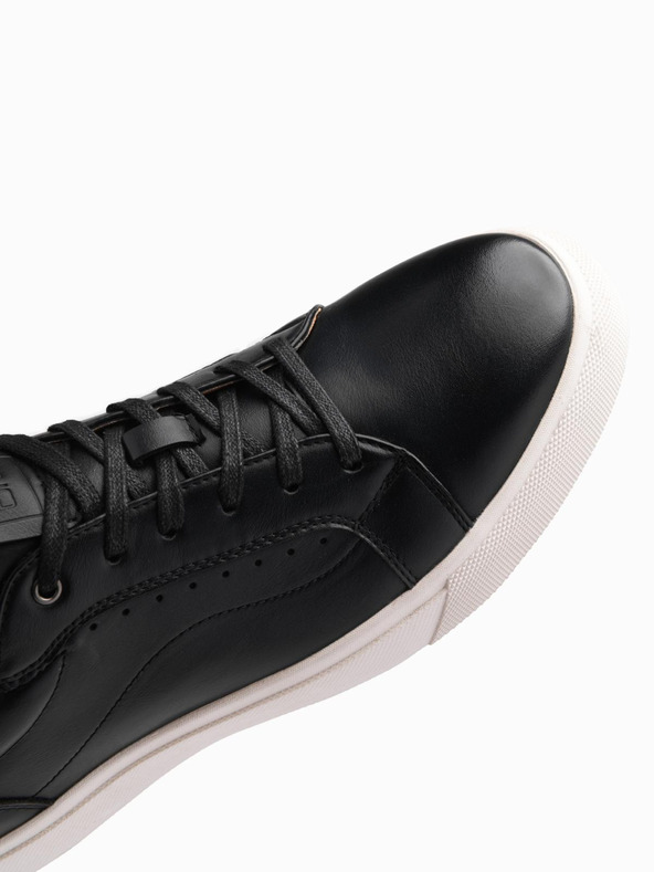 Ombre Clothing Мъжки платнени маратонки черни Ombre Clothing