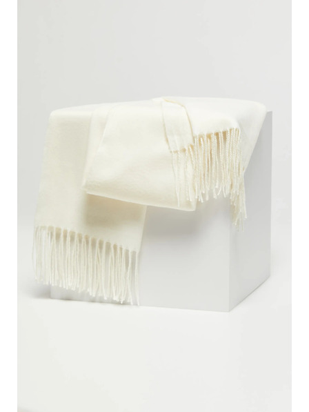 Moodo Бял дамски шал Moodo