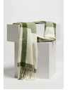 Moodo Бяло-зелен дамски шал Moodo