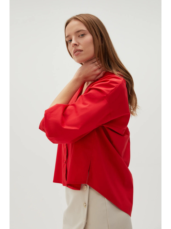 Moodo Червена дамска блуза Moodo