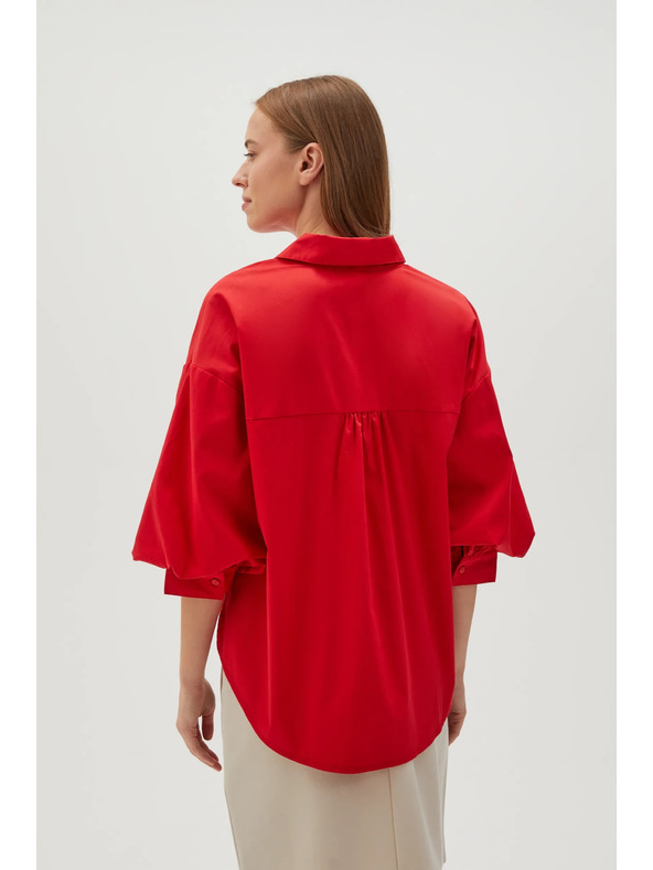 Moodo Червена дамска блуза Moodo