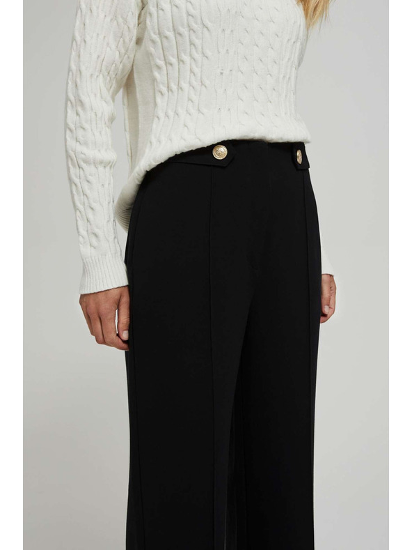 Moodo Черни дамски панталони Moodo