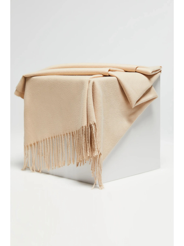 Moodo Бежов дамски шал Moodo