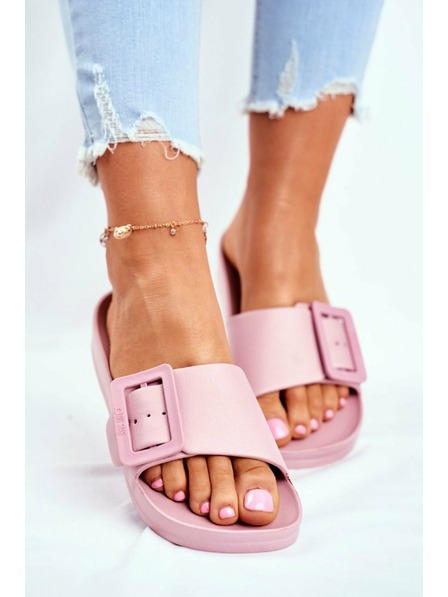 BIG STAR SHOES Дамски елегантни чехли Big Star - розови