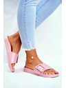 BIG STAR SHOES Дамски елегантни чехли Big Star - розови