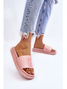 BIG STAR SHOES Дамски чехли Big Star в светло розово