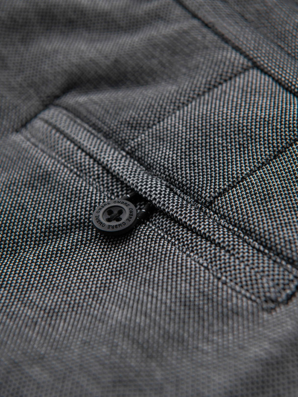 Ombre Clothing Мъжки памучни спортни панталони BASIC сиво Ombre Clothing