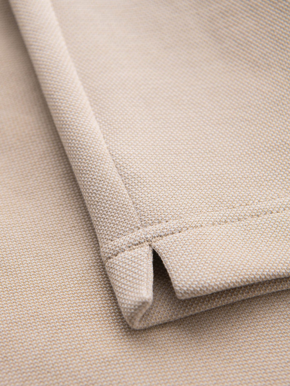 Ombre Clothing Мъжки памучни спортни панталони BASIC beige Ombre Облекло