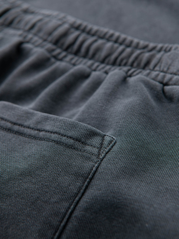 Ombre Clothing Мъжки памучни спортни панталони BASIC сиво Ombre Clothing