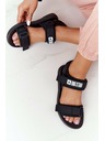 BIG STAR SHOES Дамски спортни сандали Big Star - черни